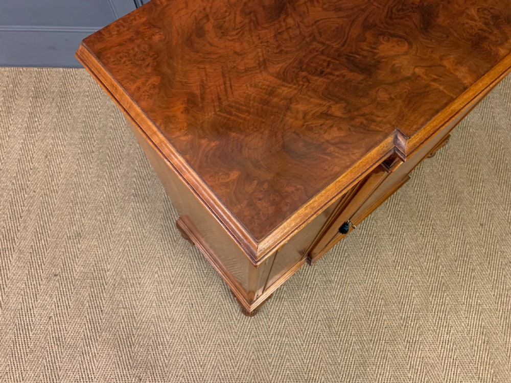 Burr Walnut Side Cupboard View IX