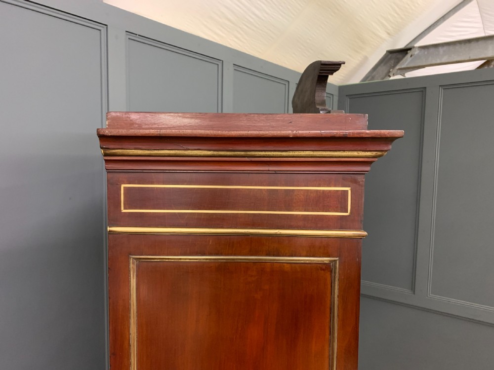 French Mahogany Brass Inlaid Bookcase View XII