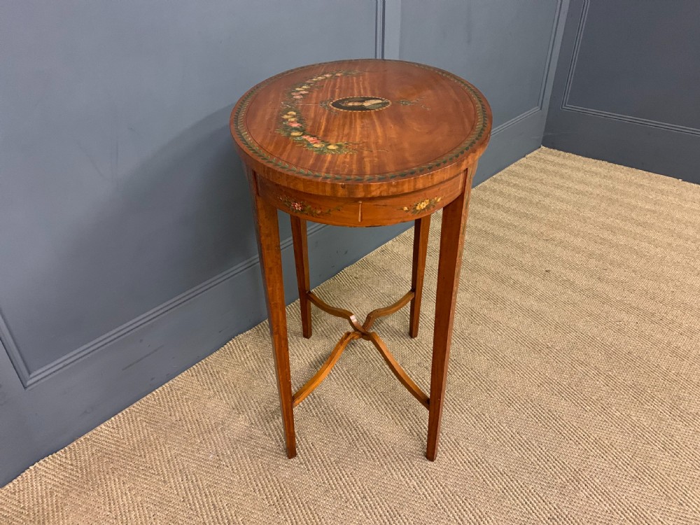 Painted Satinwood Occasional Table View VII