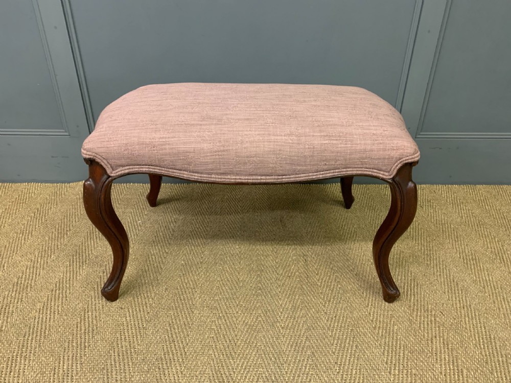 Pair of Victorian Mahogany Stools View VIII