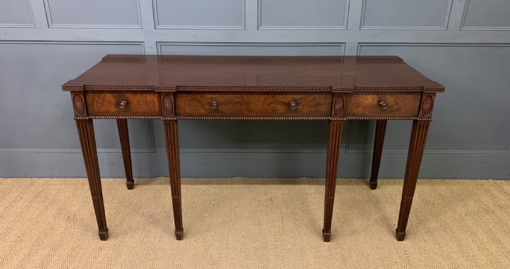 Adams Style Mahogany Serving Table by Waring and Gillow