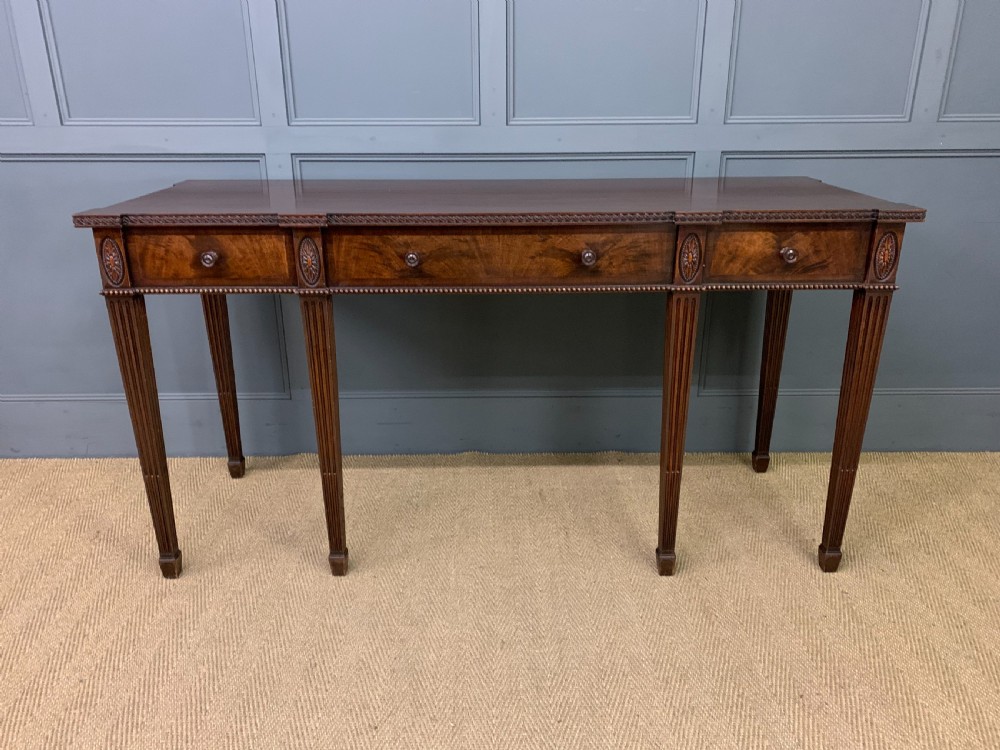 Adams Style Mahogany Serving Table by Waring and Gillow View II