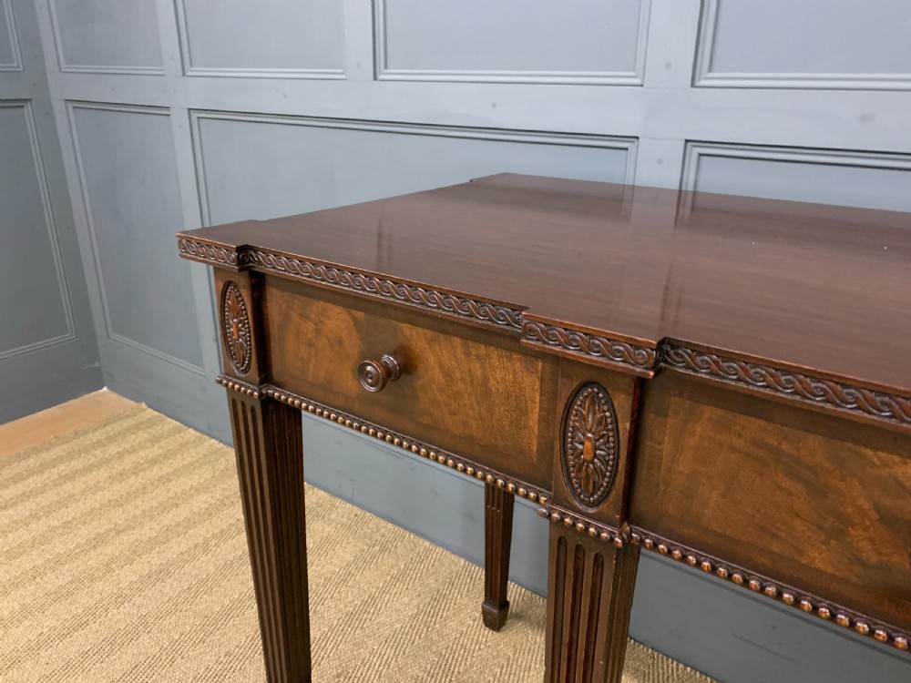 Adams Style Mahogany Serving Table by Waring and Gillow View V