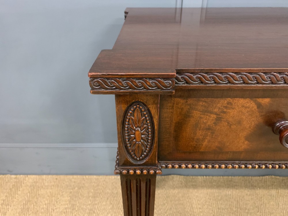 Adams Style Mahogany Serving Table by Waring and Gillow View VI