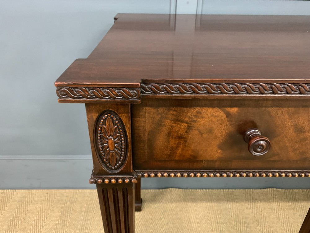 Adams Style Mahogany Serving Table by Waring and Gillow View VII