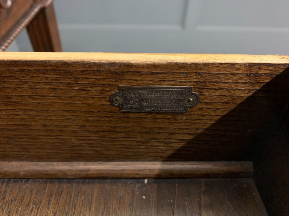 Adams Style Mahogany Serving Table by Waring and Gillow View X