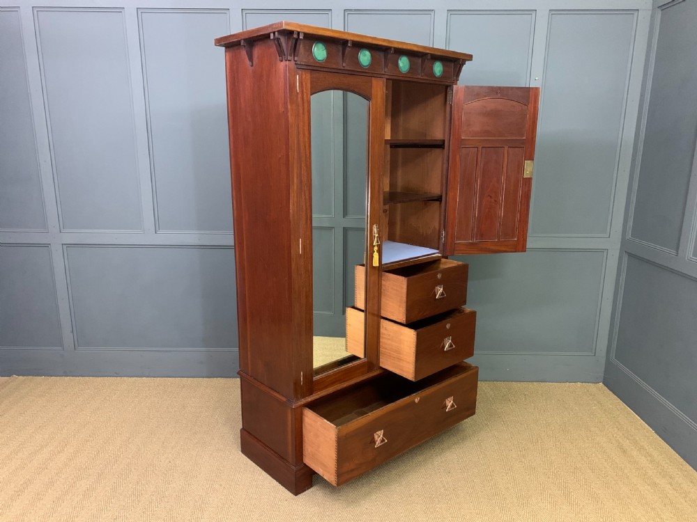 Shapland and Petter Arts and Crafts Wardrobe View XVIII