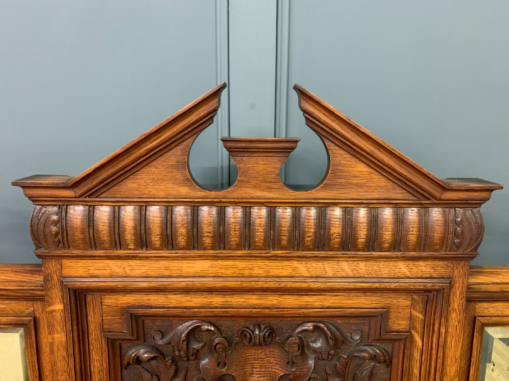 Victorian Carved Oak Table View VI