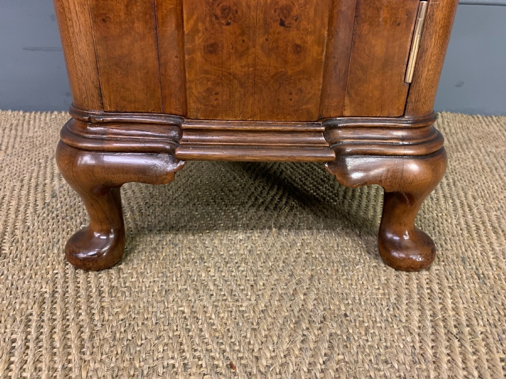 Pair of Burr Walnut Bedside Cabinets View X