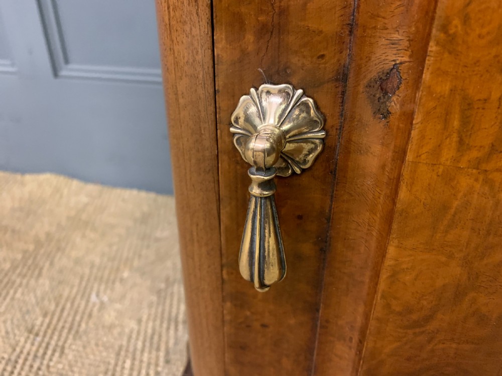 Pair of Burr Walnut Bedside Cabinets View XI