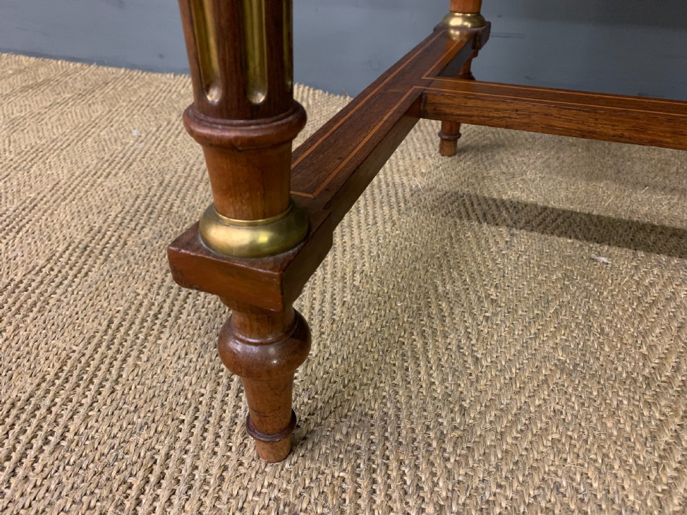 Inlaid Rosewood Flap Table View IX
