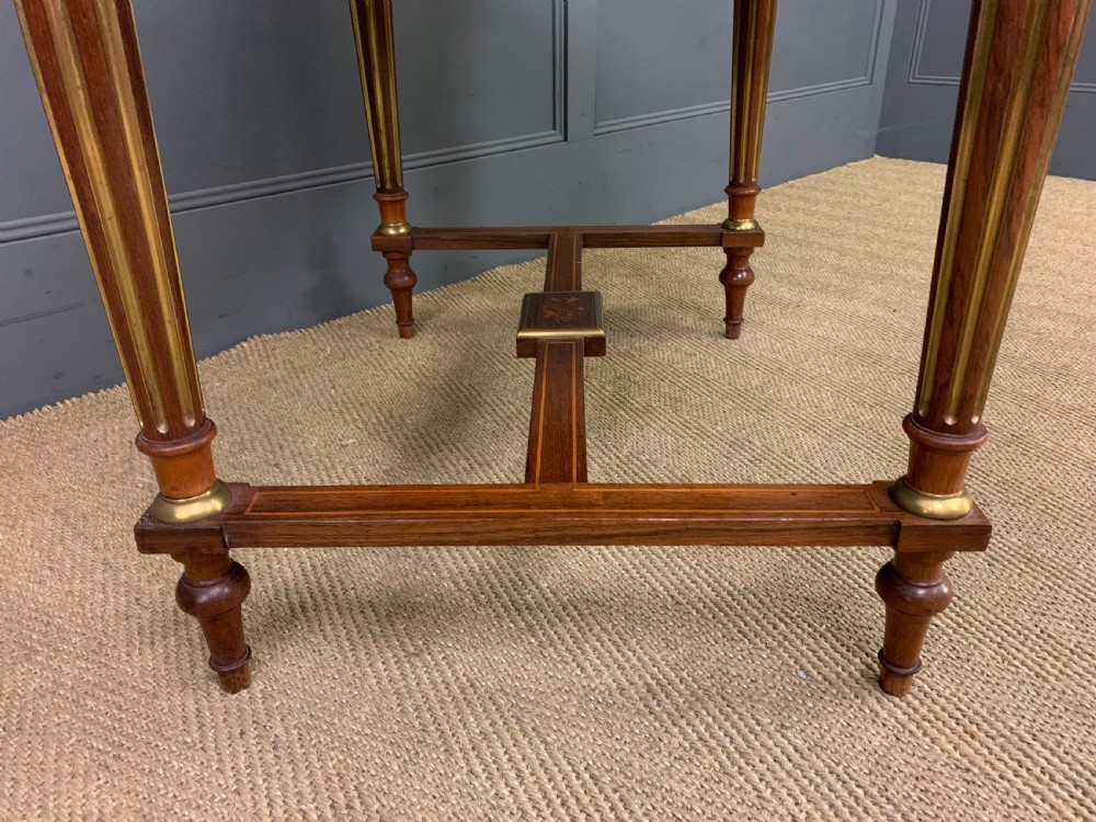 Inlaid Rosewood Flap Table View XV