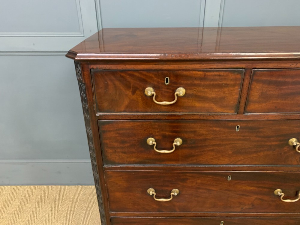 Georgian Mahogany Chest of Drawers View IV