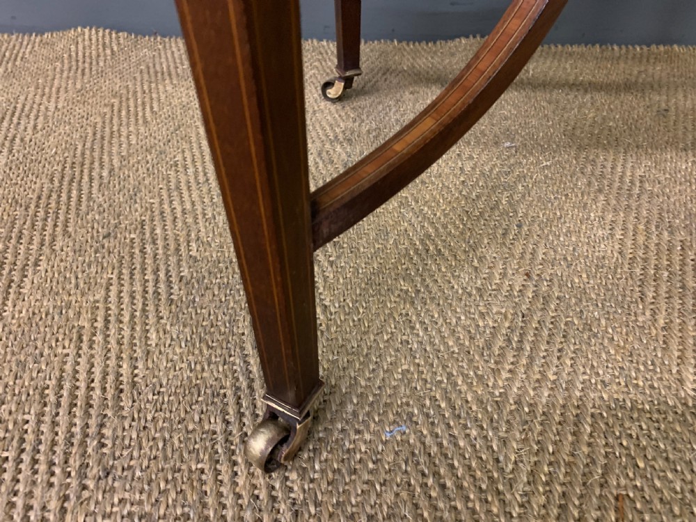 Edwardian Inlaid Mahogany Occasional Table View IV