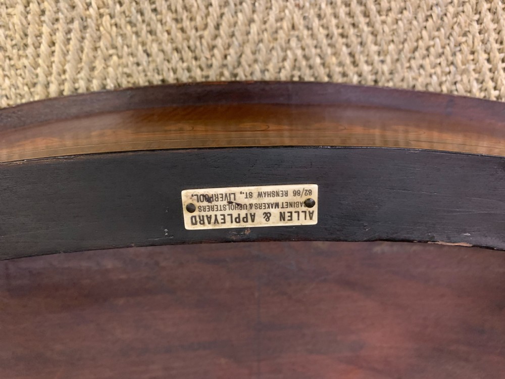 Edwardian Inlaid Mahogany Occasional Table View XIII