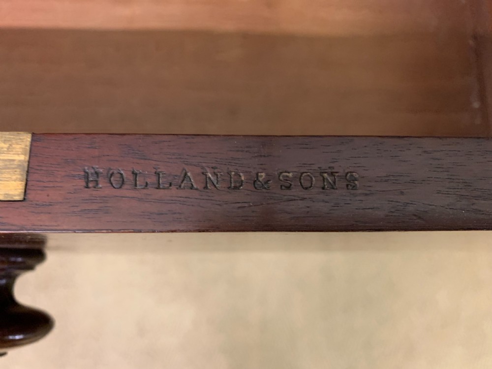Holland and Sons Mahogany Chest of Drawers View IX