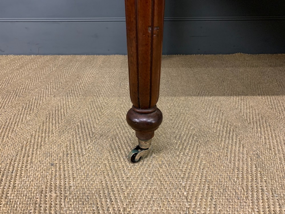 Victorian Mahogany 3 Drawer Writing Table View VII