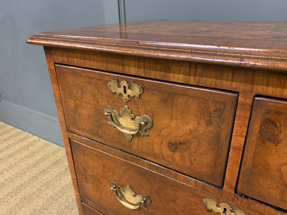 Burr Walnut Chest of Drawers View IV