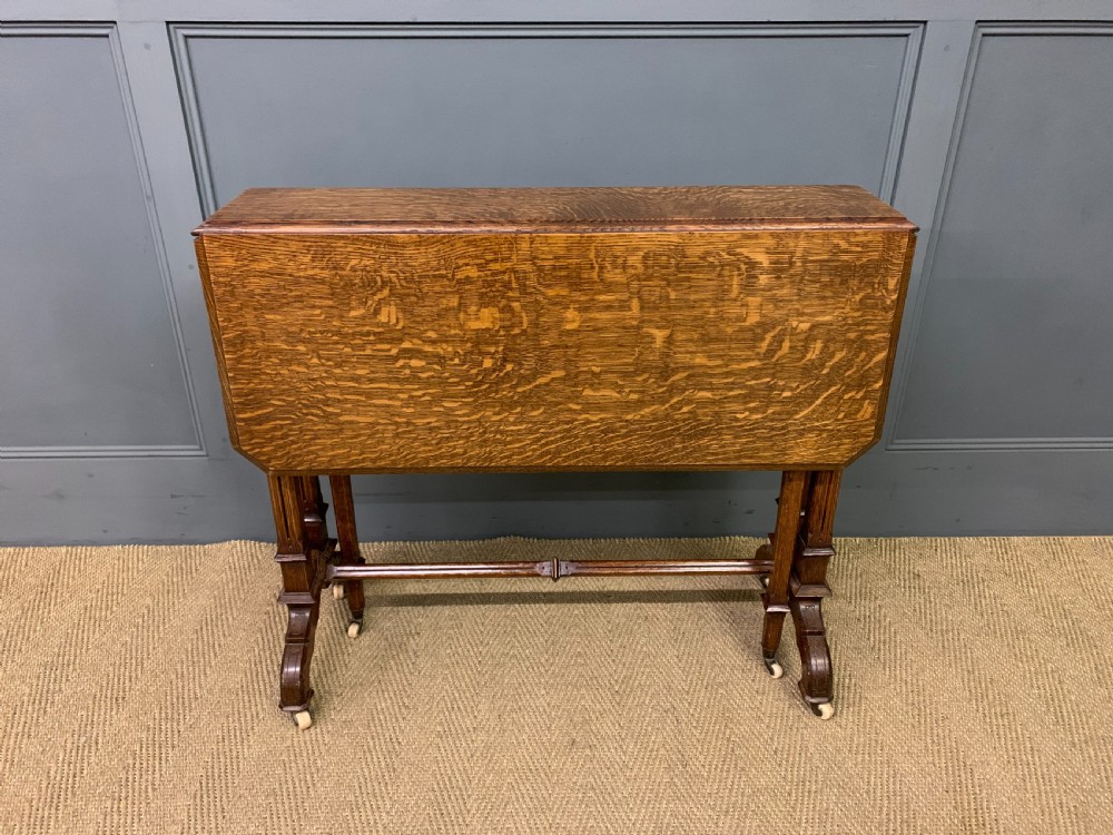 Victorian Neo Gothic Oak Sutherland Table View II
