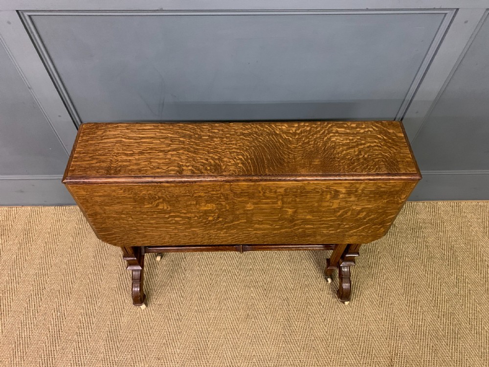 Victorian Neo Gothic Oak Sutherland Table View III