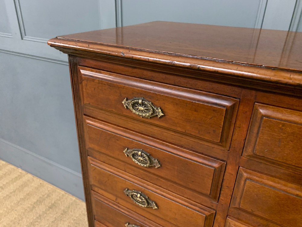 Victorian Collectors Chest of Drawers View IV
