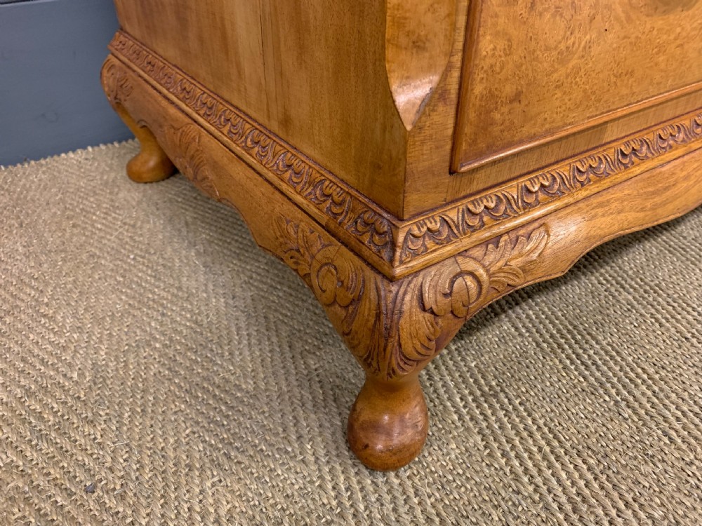 Burr Walnut Tallboy View VII