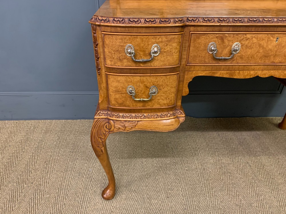 Burr Walnut Dressing Table View IX