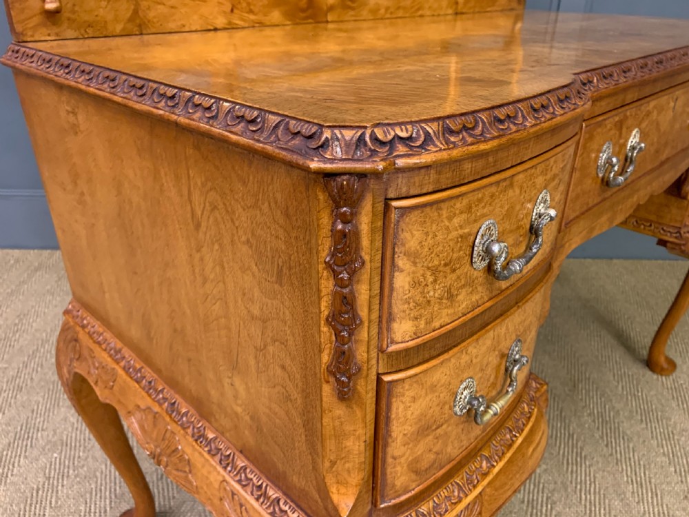 Burr Walnut Dressing Table View XI