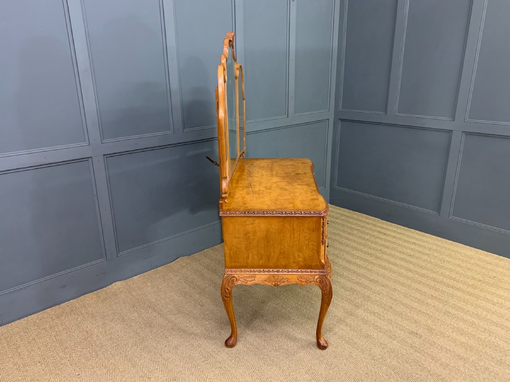 Burr Walnut Dressing Table View XV