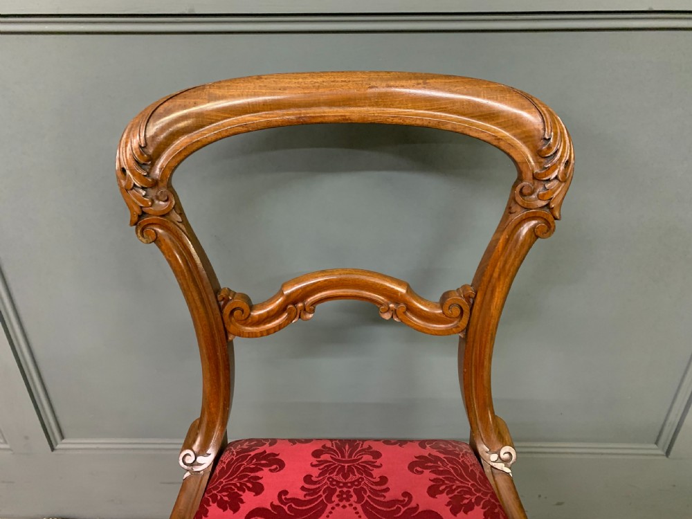 Set of 8 Victorian Mahogany Dining Chairs by Johnstone & Jeanes View VII
