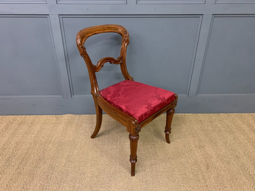 Set of 8 Victorian Mahogany Dining Chairs by Johnstone & Jeanes View XIV