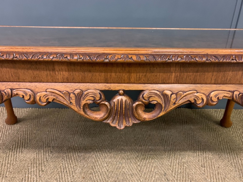 Burr Walnut Coffee Table View V