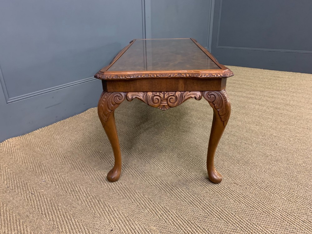 Burr Walnut Coffee Table View VI