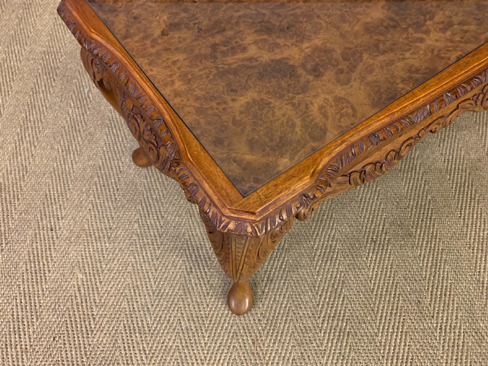 Burr Walnut Coffee Table View VII