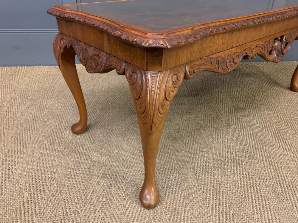 Burr Walnut Coffee Table View VIII