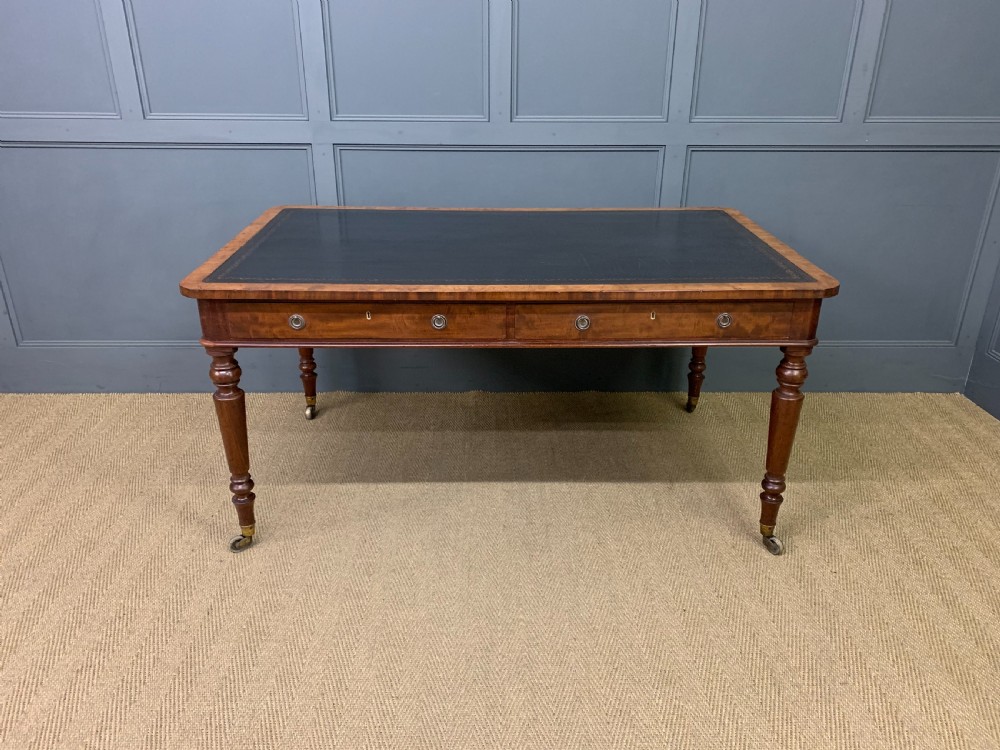 Early Victorian Mahogany Writing Table View II