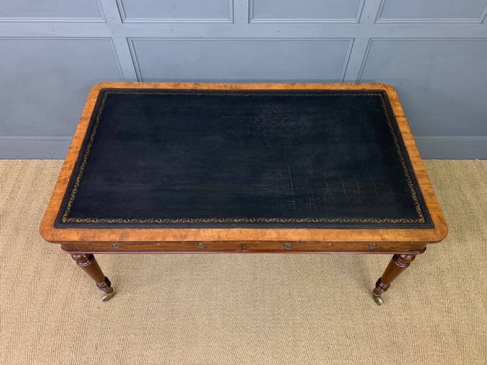 Early Victorian Mahogany Writing Table View III