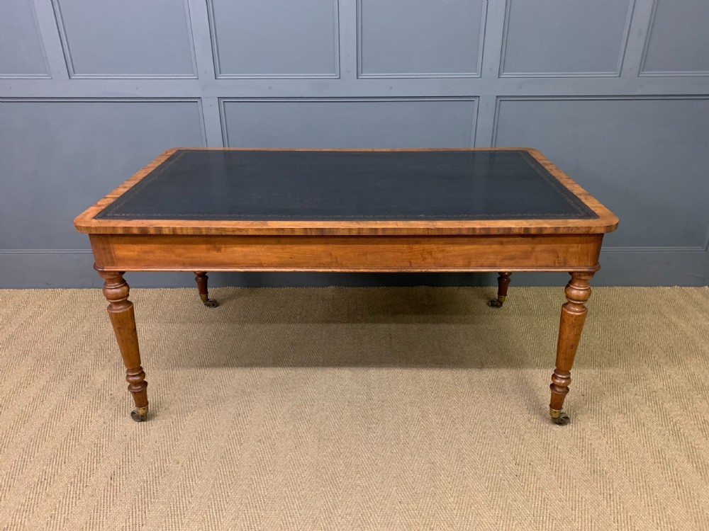 Early Victorian Mahogany Writing Table View VI