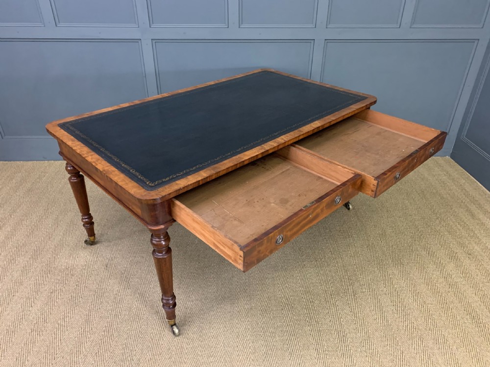 Early Victorian Mahogany Writing Table View XIII