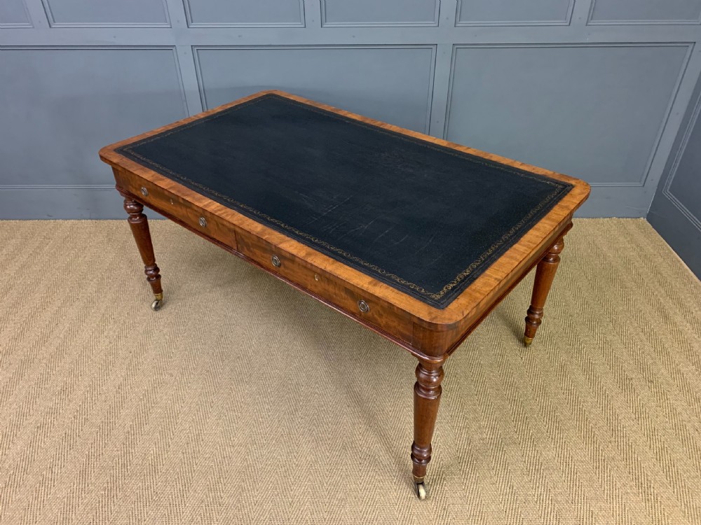 Early Victorian Mahogany Writing Table View XIV