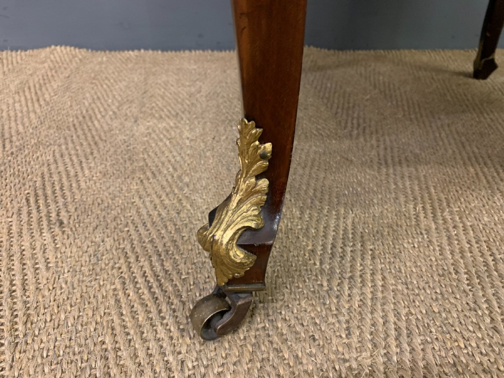 Ornate Victorian Mahogany Armchair View VIII