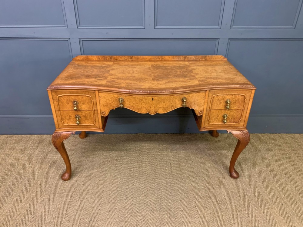 Burr Walnut Dressing Table View III