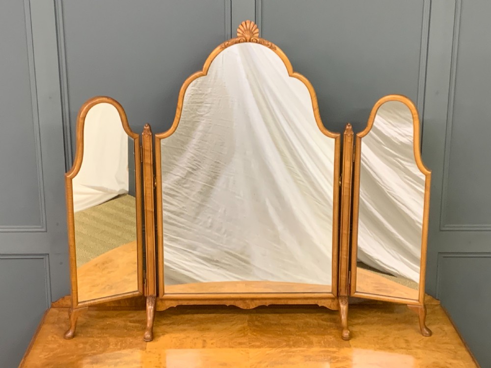 Burr Walnut Dressing Table View VI