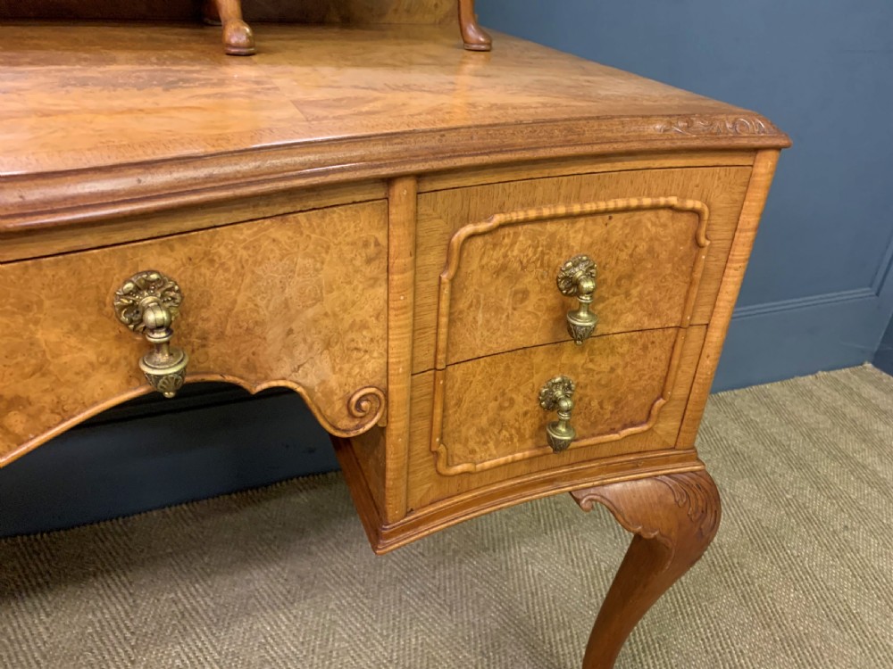 Burr Walnut Dressing Table View VIII