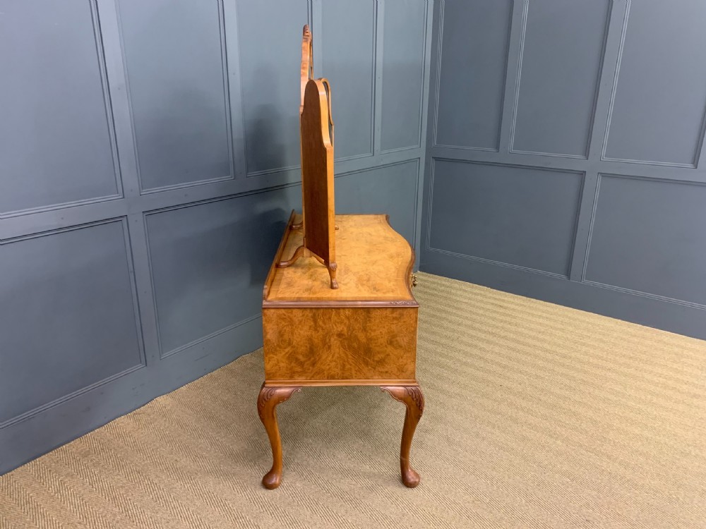 Burr Walnut Dressing Table View XIII