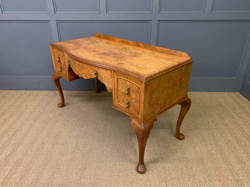Burr Walnut Dressing Table View XIX
