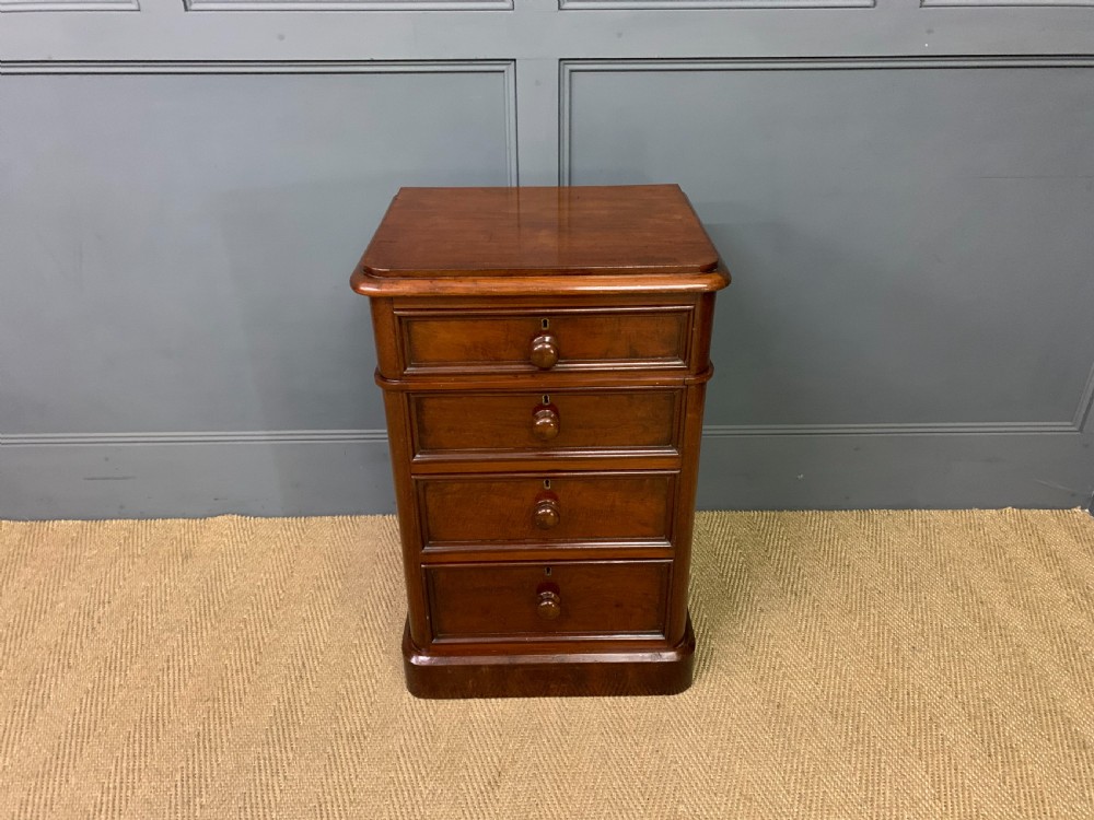 Pair of Large Victorian Mahogany Bedside Chests View VI