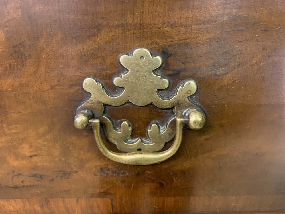 Burr Walnut Chest on Stand or Tallboy View V