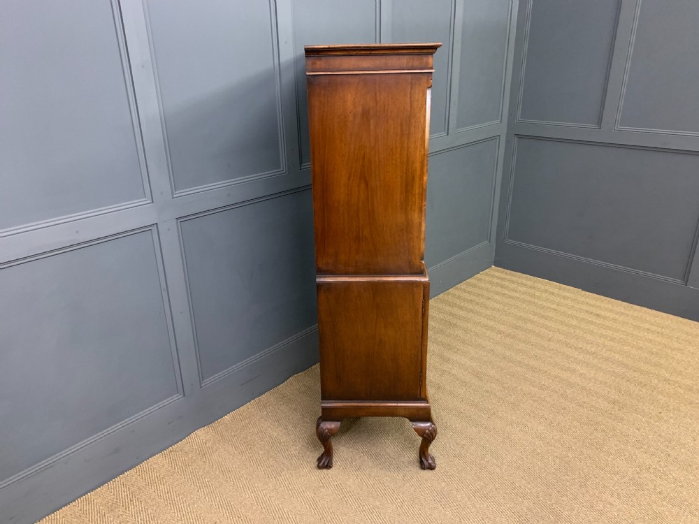 Burr Walnut Cocktail Cabinet View VIII