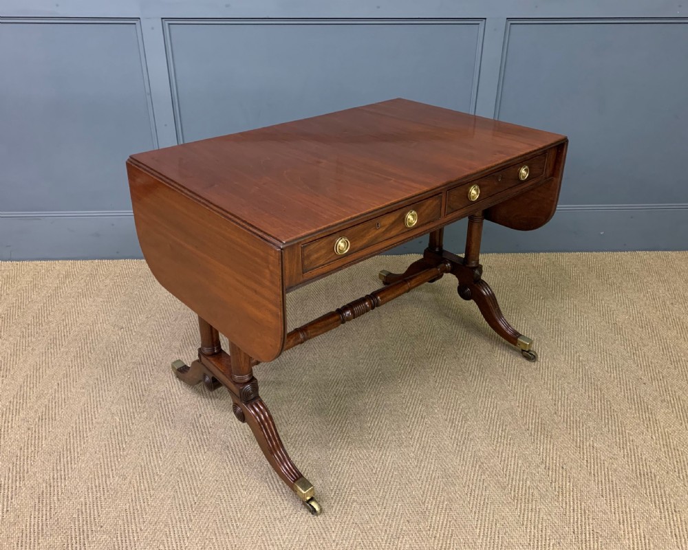 Regency Period Mahogany Sofa Table